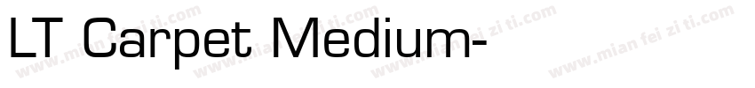 LT Carpet Medium字体转换